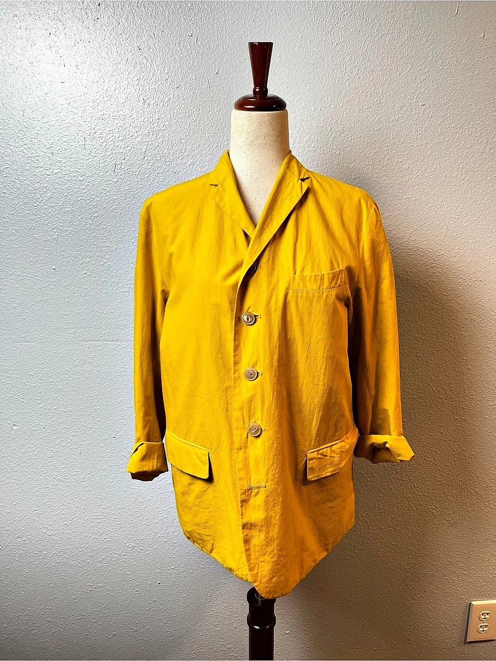 Science/ Arts Yellow Blazer Size Medium